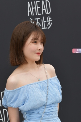 深圳时装周---清新蓝裙姐妹花