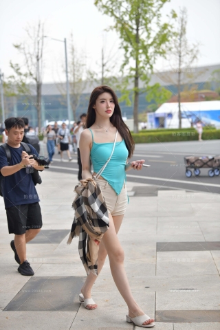 高挑~长腿性感美女