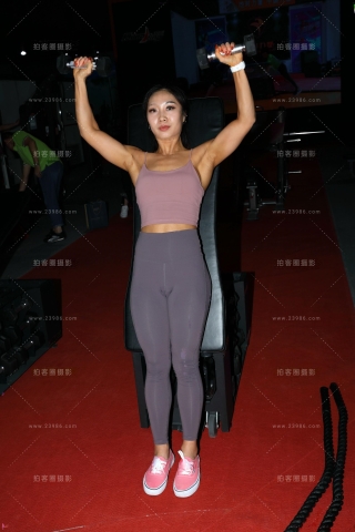 【欧阳幽明赛帖】紧身瑜伽裤美女健身