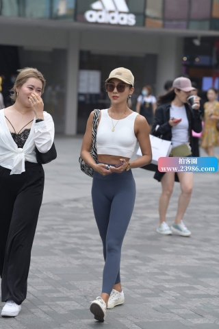 运动紧身健美裤