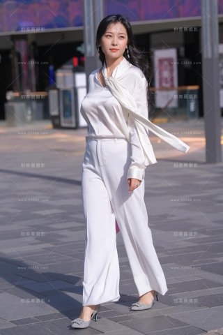 【街拍之魂赛帖】白衣飘飘