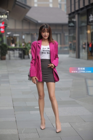 时尚性感包臀裙美女