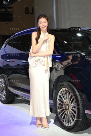 长裙优雅模特美女