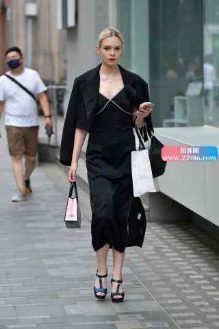 ★金发气质高挑美女