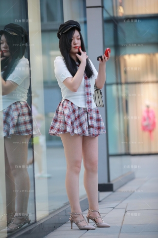 【玻璃赛帖】搭讪超短裙小妹