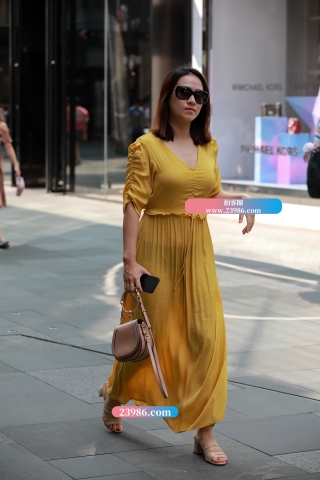 【凯恩赛帖】养眼的黄裙