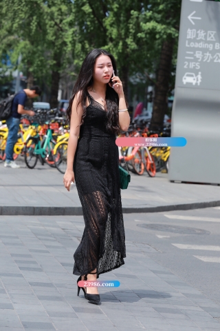 【视觉冲击赛帖】性感吊带连体裙淑女