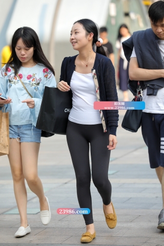 性感紧身运动裤