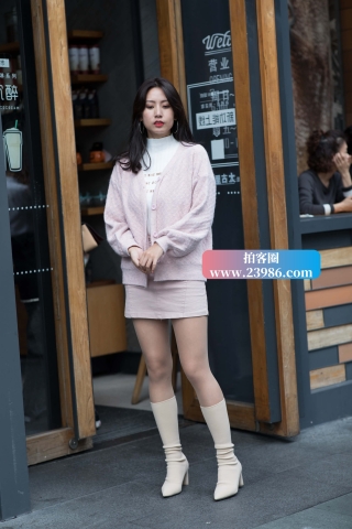 ★搭讪时尚短裙美女★