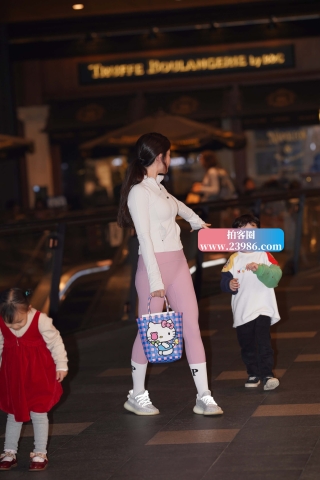 紧身弹力裤宝妈