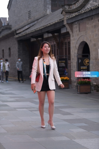 性感肉丝高跟美女