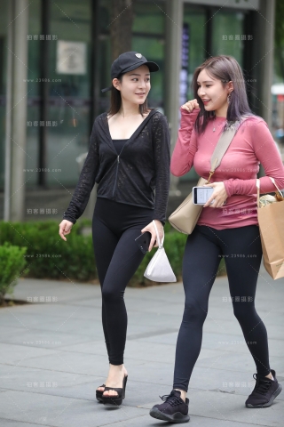 两个高颜值美人胚子