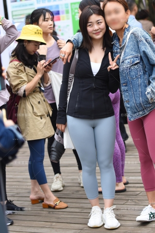 【咔喳赛帖】浅色瑜伽裤