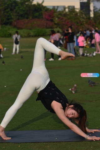 她的动作总是这么舒展