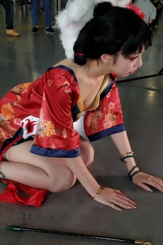 4K - 漫展cos的美眉, [1.19 GB/MP4]（视频版）