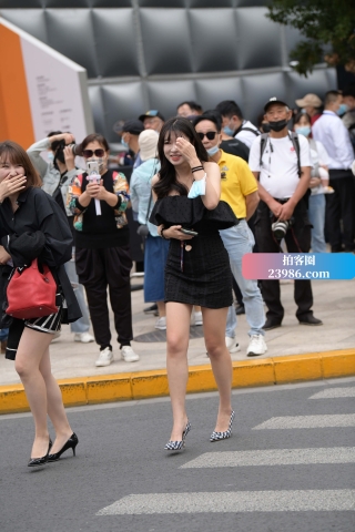 时尚性感高跟鞋美女