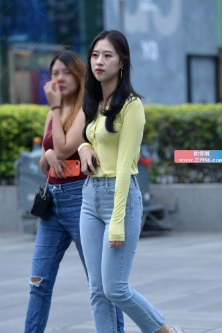 第1599篇★靓丽牛仔美女★