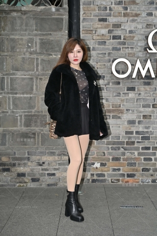 秋冬装，光腿神器韵味美妇