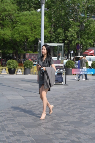 搭讪街拍甜美高颜值女神姐姐