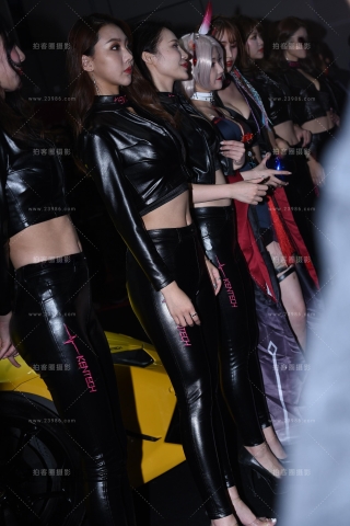 (补档)展台中的俏模们