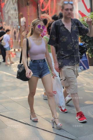 热裤背心 夏日百搭