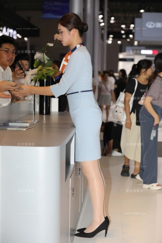 身材高挑长腿前台礼仪