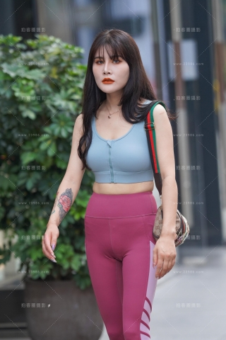 【凯恩赛贴】红色瑜伽裤