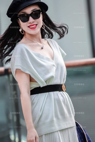 时尚街拍美女