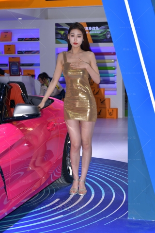 金色短裙模特 【图片➕视频】