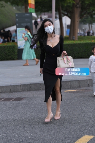 时尚的长裙朲槭