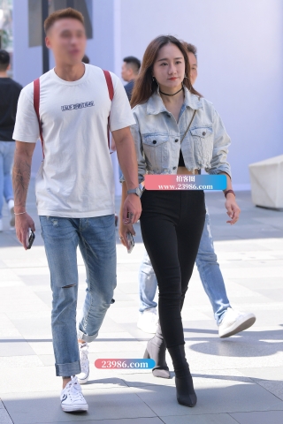 【街拍之魂赛帖】性感黑裤