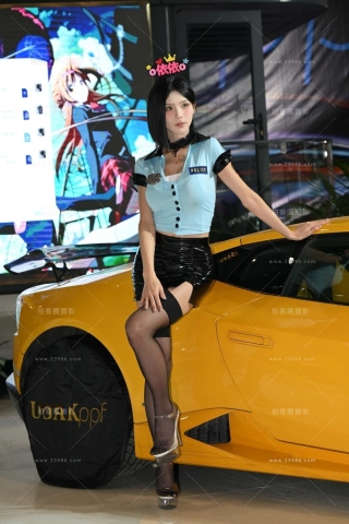 皮裙长腿黑色丝依依酱