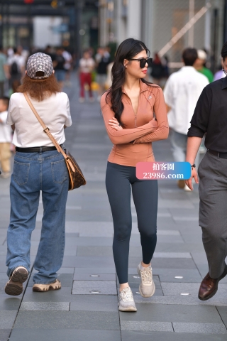 紧身瑜伽裤美少f