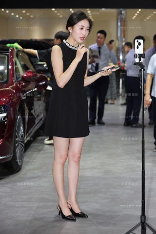 苗条长腿的售车主播