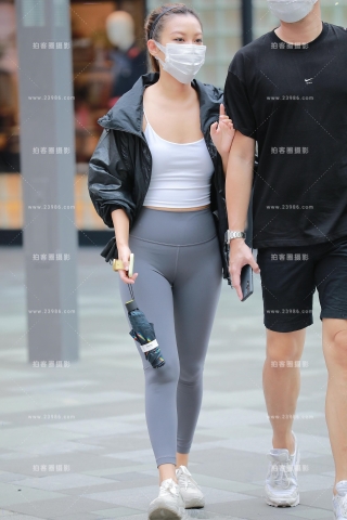 性感瑜伽裤女友