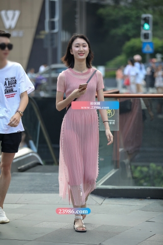 【凯恩赛贴】迷人甜美的高挑长裙美女