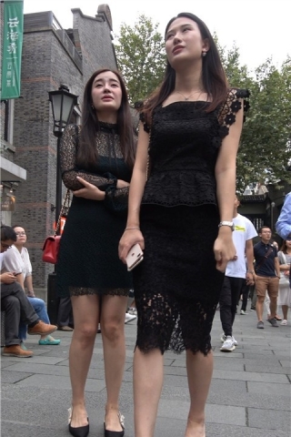 街拍连衣裙御姐美女姐姐（视频版）