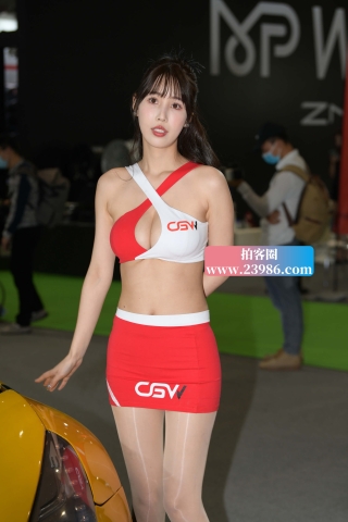 极品超短裙R丝车模