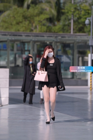 极品性感的肉丝袜包臀裙高跟美女