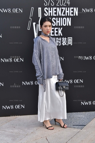 时装周时尚凉高美女