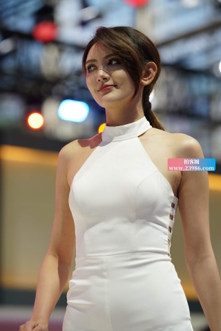 车展杂拍美女模特